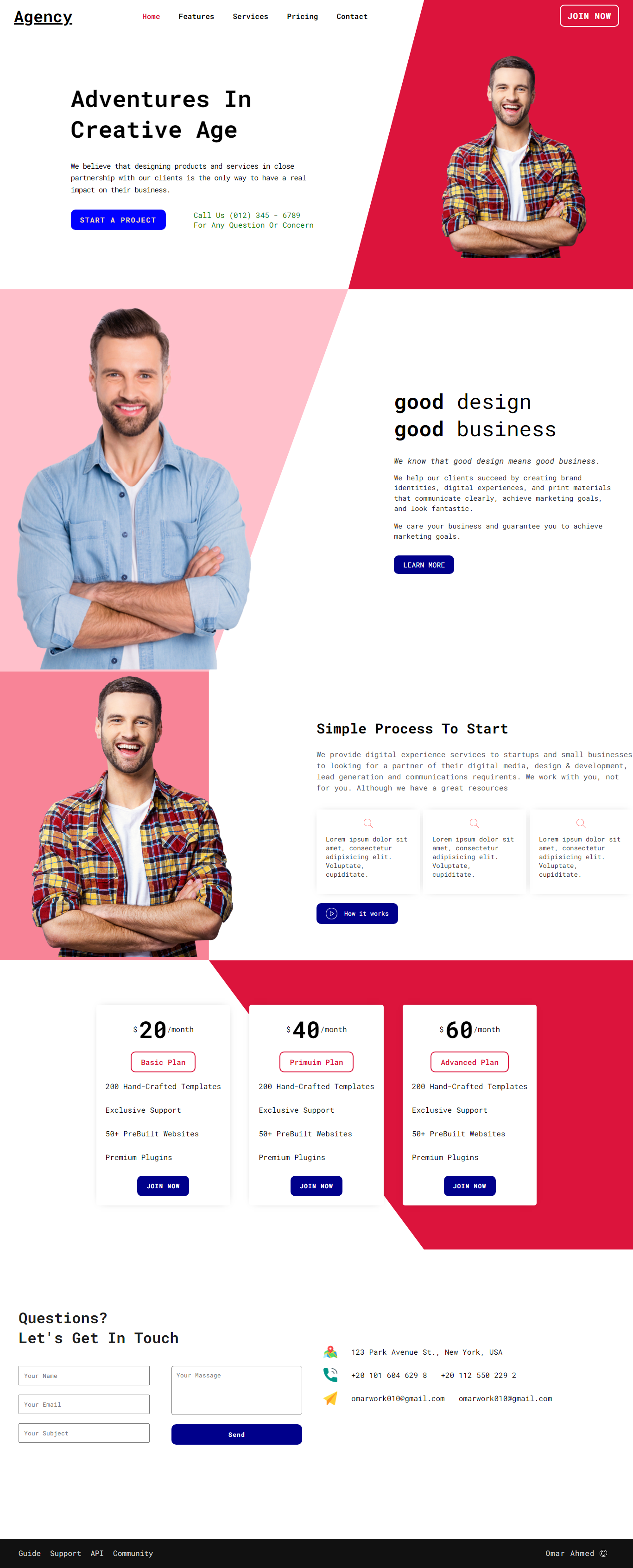 Agency React App
