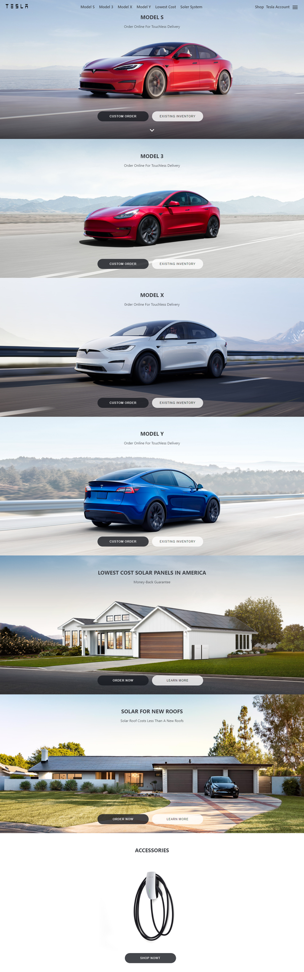 Tesla React App