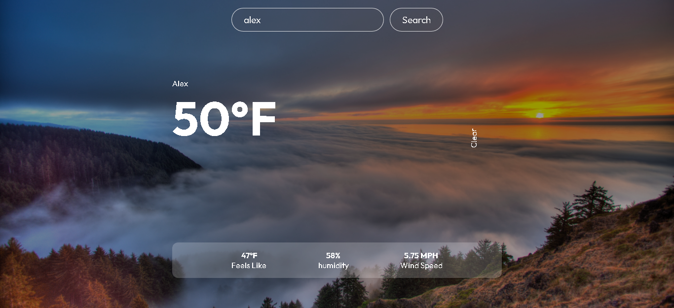 weather React App